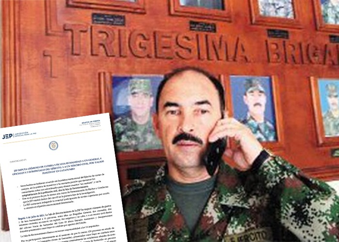 El general Coronado de la brigada del Catatumbo a responder en la JEP por falsos positivos