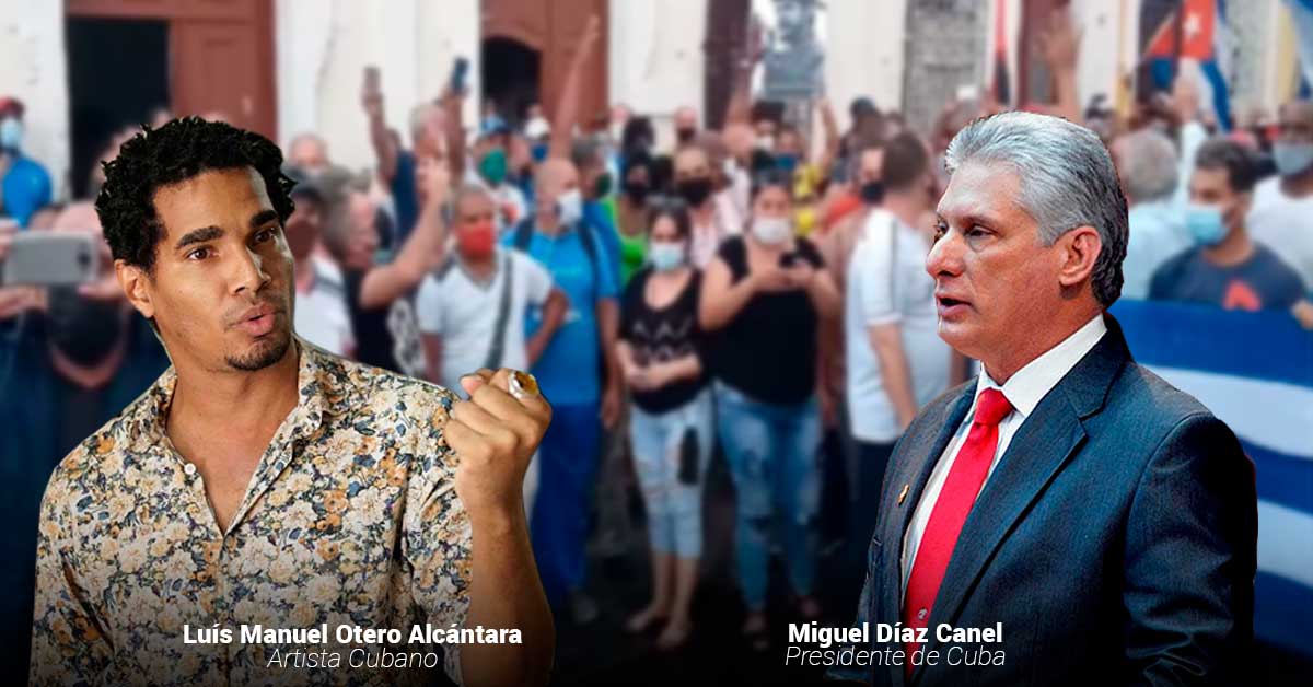 Luis Manuel Otero, el joven artista que le pone la cara a la protesta en Cuba - Vimarsana News