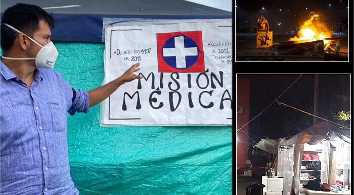  - Así es la misión médica que atiende a los heridos de la primera línea en Cali