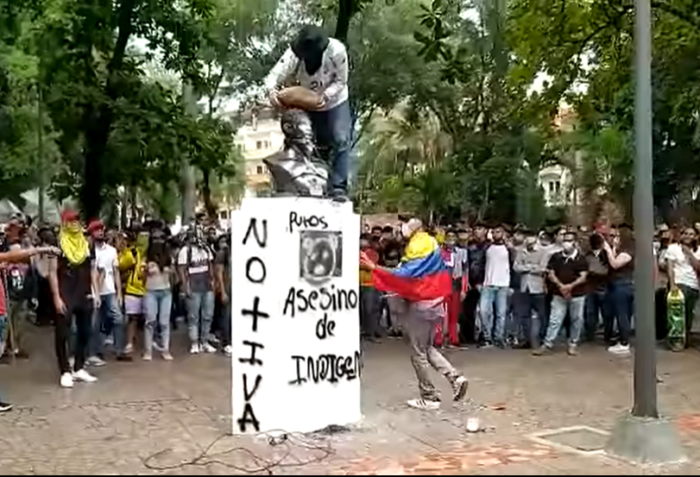  - Las estatuas que se llevó el Paro Nacional