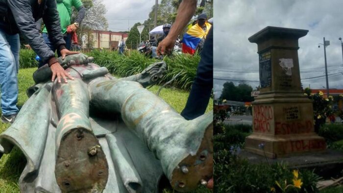  - Las estatuas que se llevó el Paro Nacional