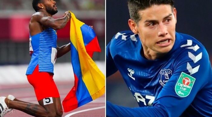 Atletas colombianos y James - El ego de James le impide felicitar a los colombianos que consiguen medallas en los Juegos Olímpicos