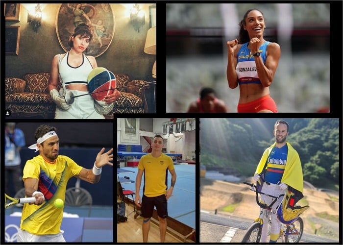Los 5 atletas nacidos en el extranjero que representaron a Colombia en los Olímpicos