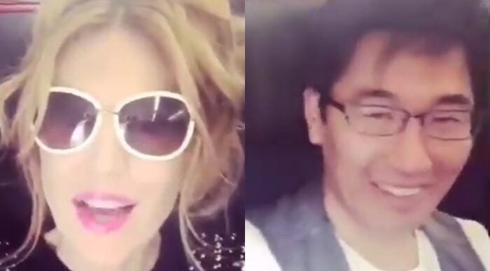  - VIDEO: Cuando Alejandra Azcarate humilló a un japonés que viajó a su lado en un avión