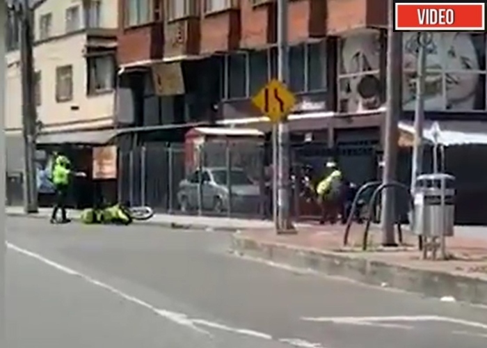VIDEO: El momento en que asesinan a policía en una requisa