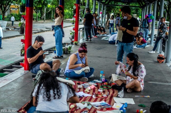  - Resistir desde el arte, la otra cara de los puntos de manifestación en Cali
