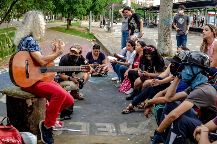  - Resistir desde el arte, la otra cara de los puntos de manifestación en Cali