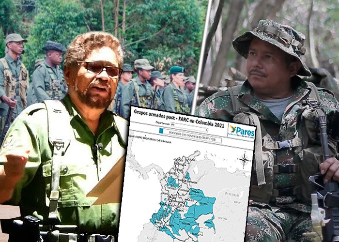 El mapa de poder de Gentil Duarte e Iván Márquez que los tiene en guerra