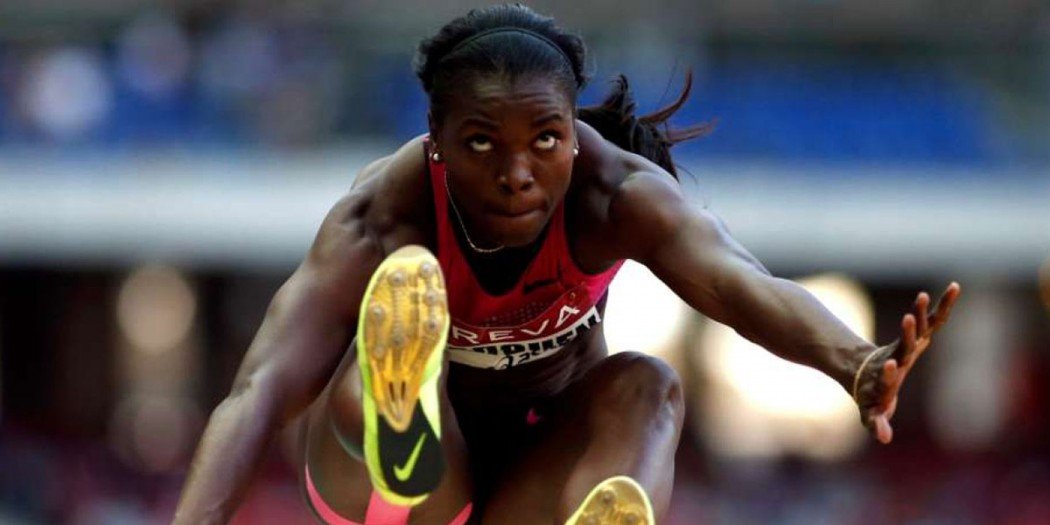 Caterine Ibarguen, lejos de su nivel, se queda sin nada en los Olímpicos