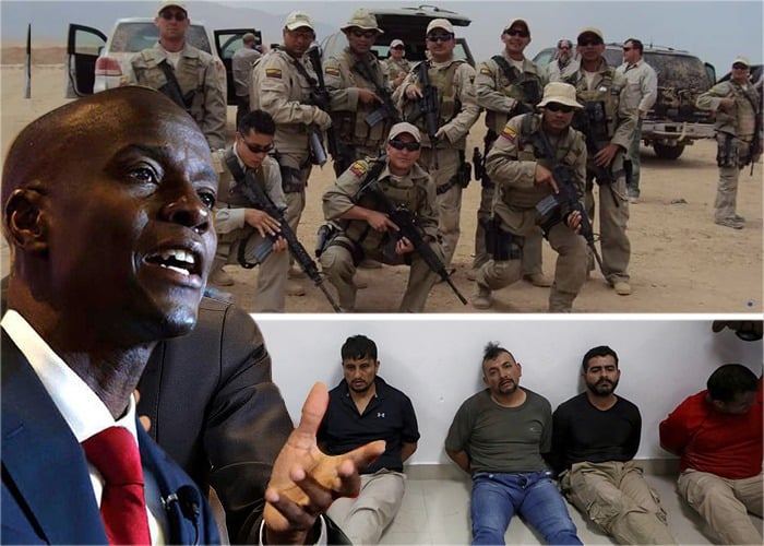 18 millones de dólares les iban a pagar a los militares colombianos por matar al presidente de Haití