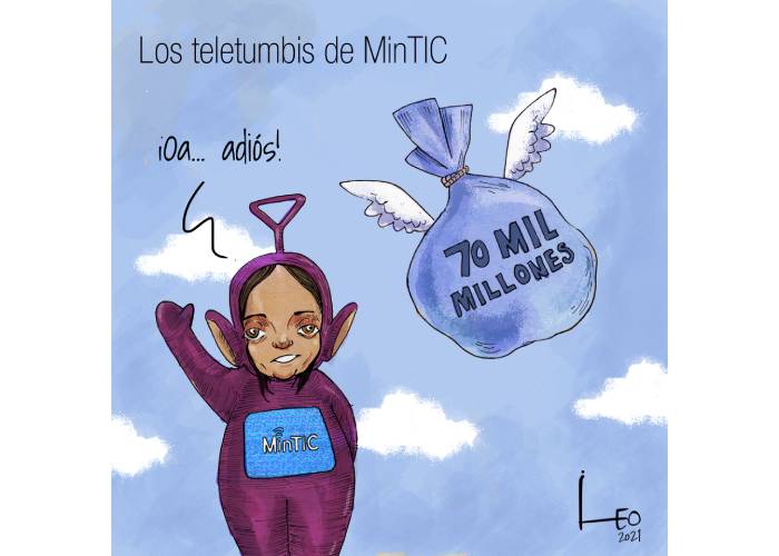 Caricatura: Los Tele-tumbis de MinTIC