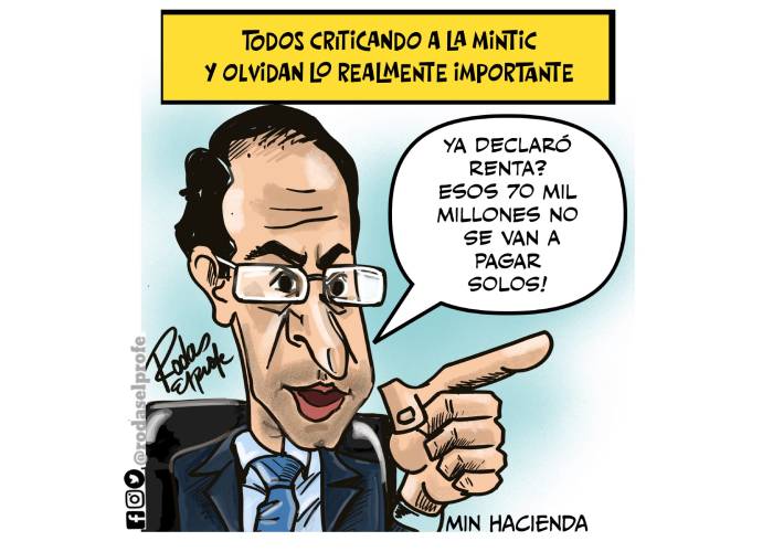 Caricatura: La reforma tributaria también es para eso