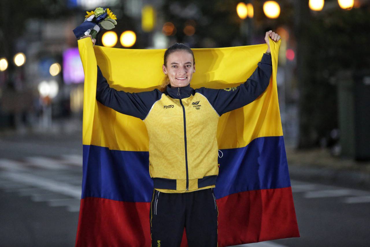 El momento en el que Sandra Lorena Arenas consigue plata para Colombia