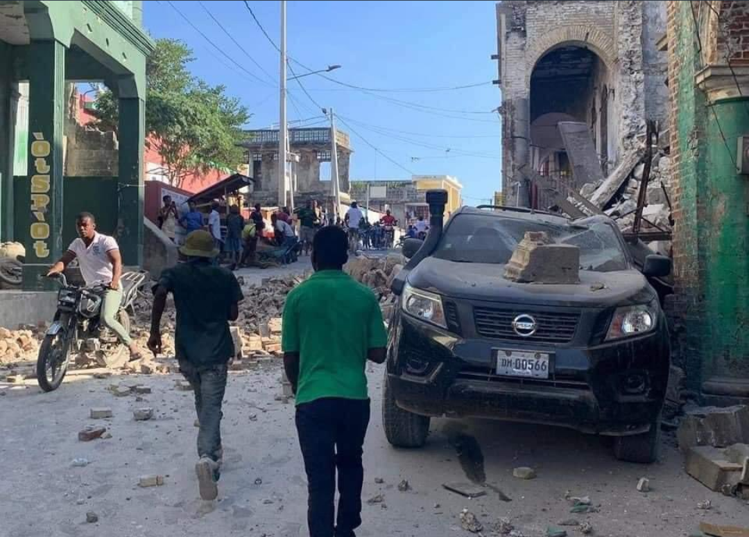 Un sismo de magnitud 7,2 deja muertos y daños materiales en Haití