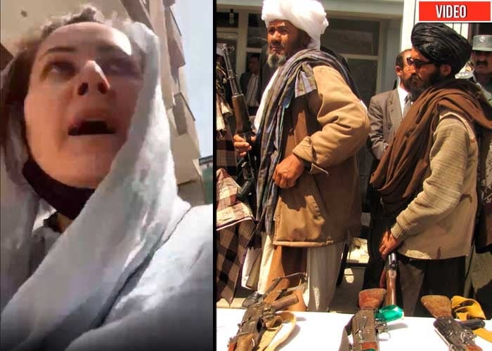 VIDEO: La cineasta afgana Sahraa Karimi graba su huida tras la entrada de los talibanes en Kabul