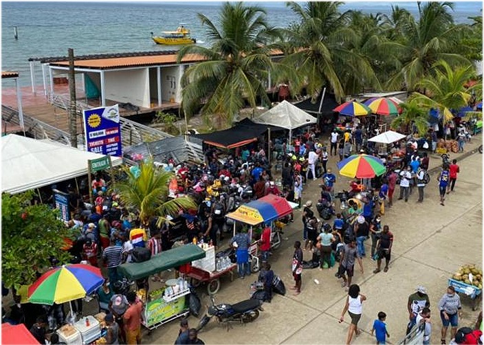 Colombia y Panamá fijan un tope diario de migrantes que crucen la frontera