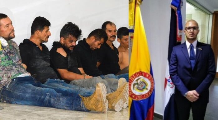  - Un diplomático novato, el encargado de asistir legalmente a los 18 colombianos en Haití
