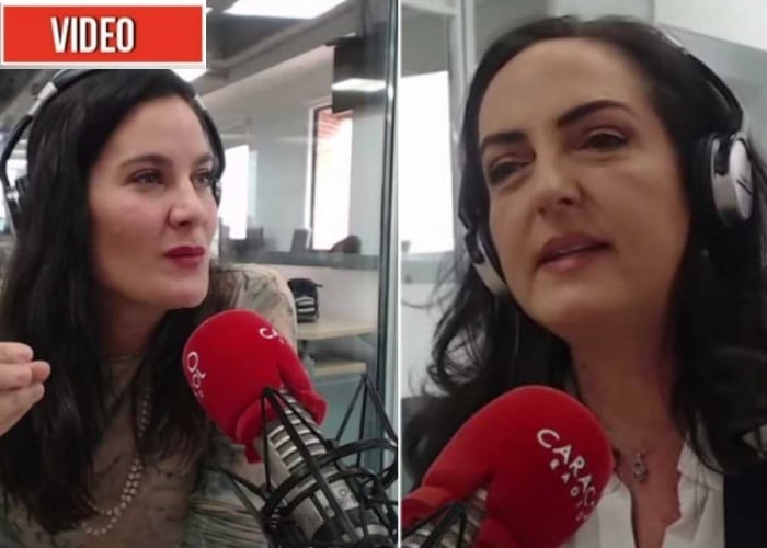 VIDEO: El intenso agarrón entre María Fernanda Cabal y Vanessa de la Torre