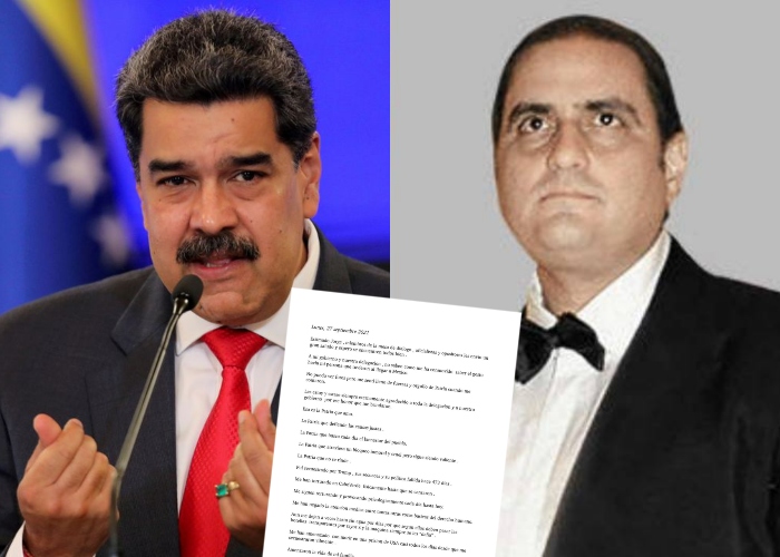 Alex Saab detalla las torturas que recibe y jura lealtad a Maduro con explosiva carta