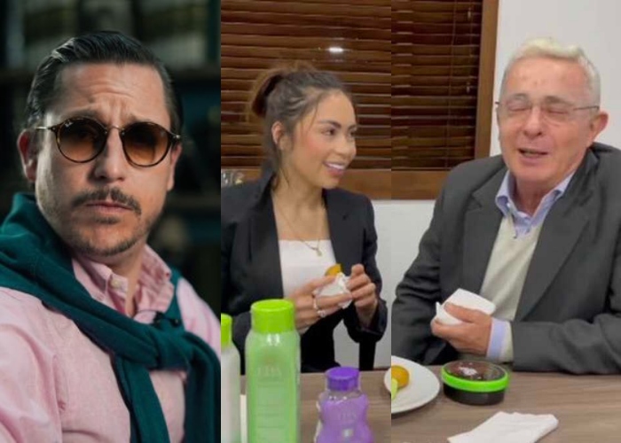 Los celos de Juanpis Gonzales por la reunión de Uribe con Epa Colombia