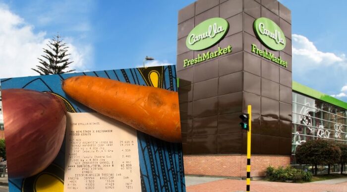  - .000 pesos por una cebolla y una zanahoria: el descaro de Carulla en Bogotá