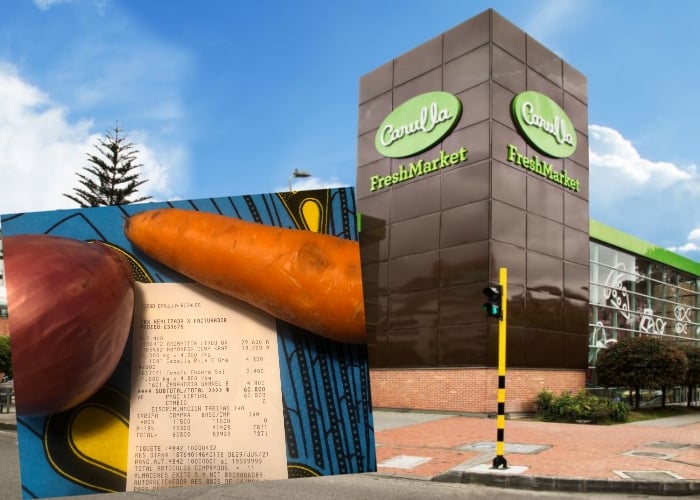 $9.000 pesos por una cebolla y una zanahoria: el descaro de Carulla en Bogotá