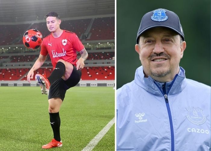 Rafa Benítez y su odio sin límites contra James