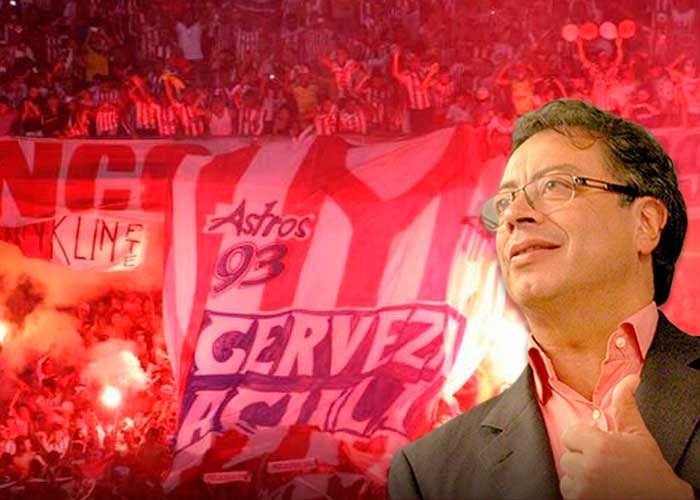 Las barras bravas del Junior, la llave con la que Petro busca meterse en Barranquilla