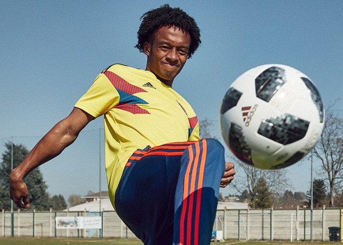 Jerarquía pura: la seguridad de Cuadrado para patear un penal