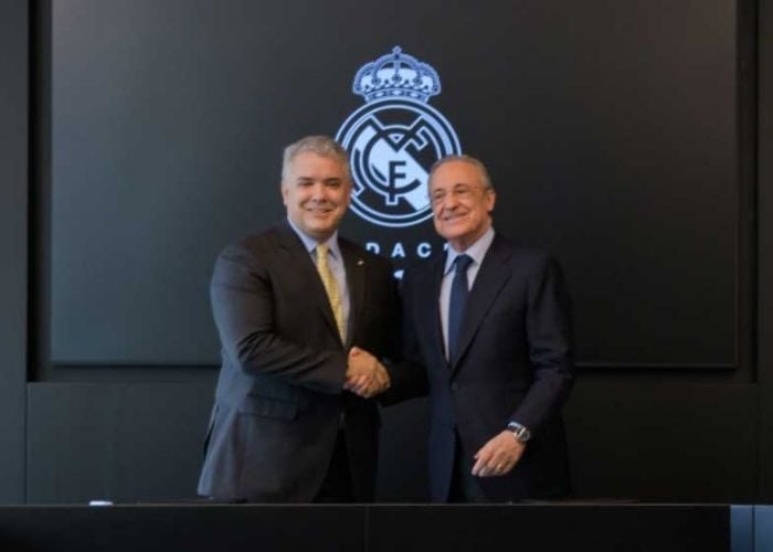 ¿Por qué se reunió Duque con Florentino Pérez?