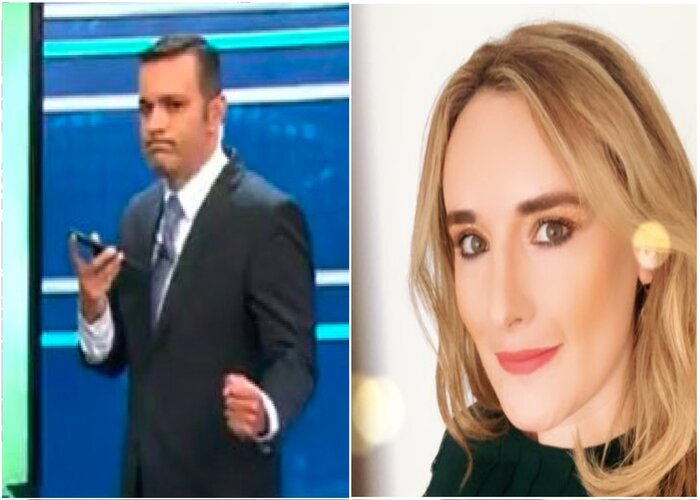 Paola Herrera y Juan Diego Alvira, los periodistas héroes de los colombianos