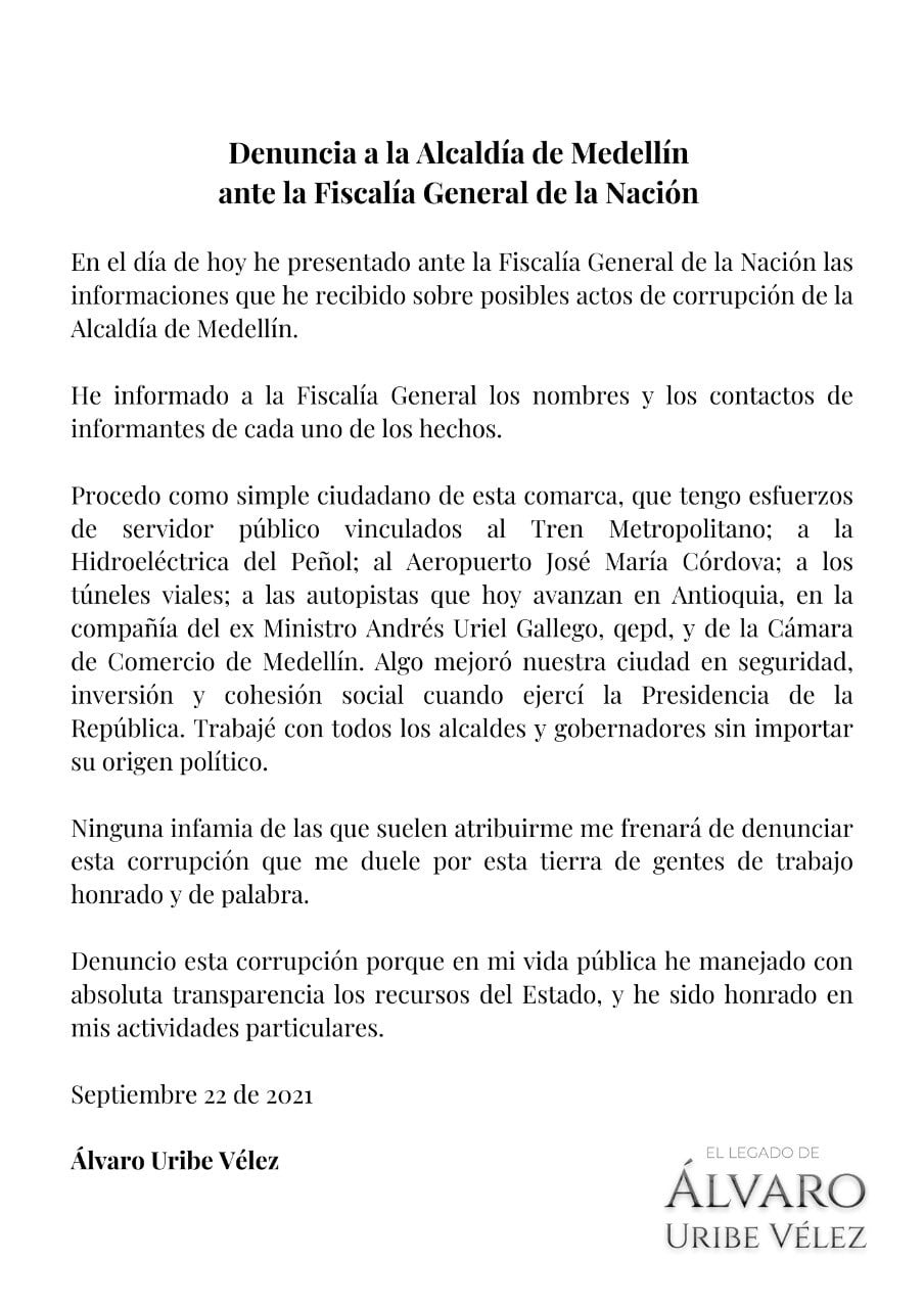 Pelea entre Uribe y Quintero pasa a los estrados judiciales - -- Las2orillas - Pelea entre Uribe y Quintero pasa a los estrados judiciales