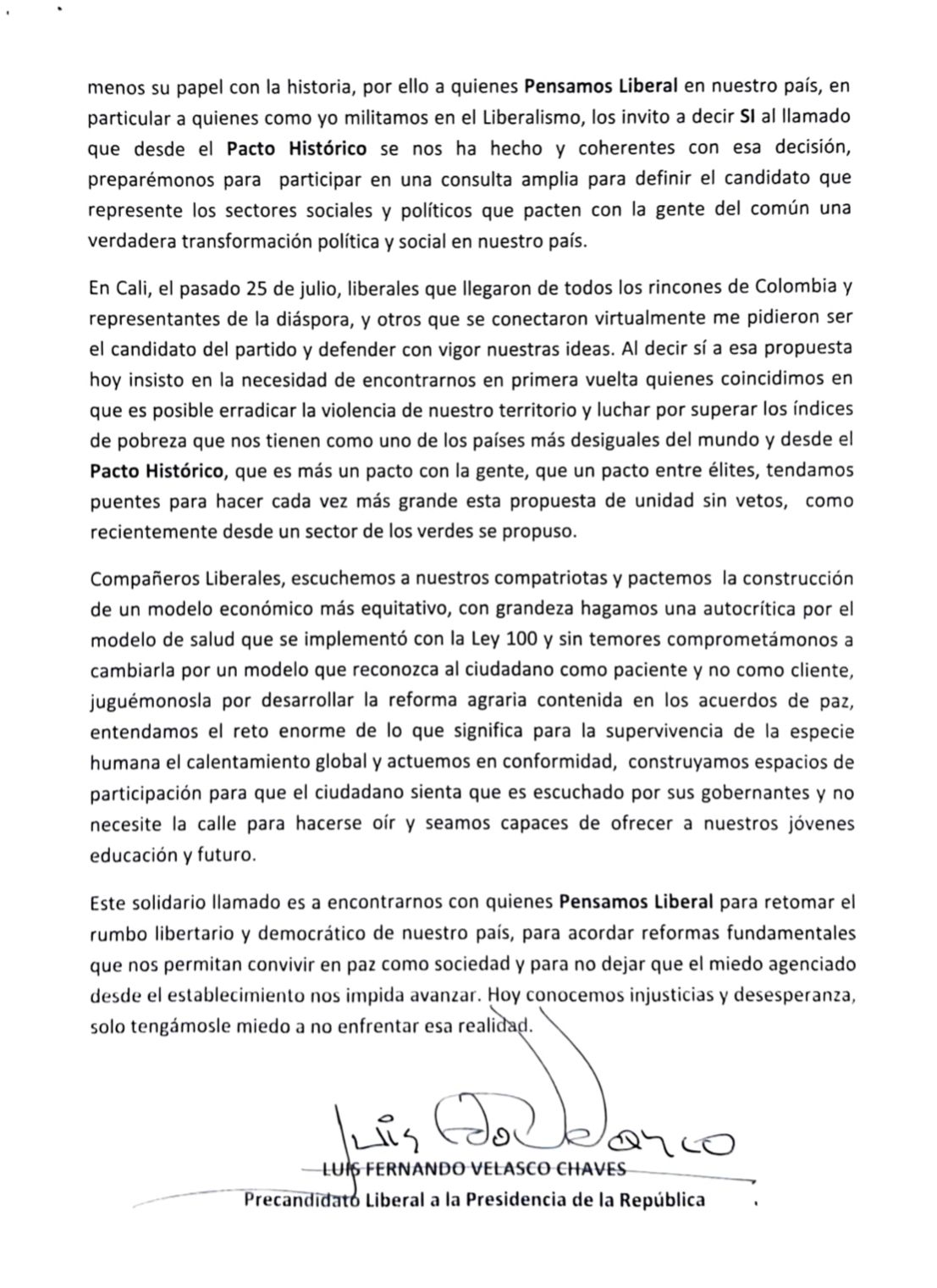  - Los liberales que quieren rebelársele a César Gaviria para unirse a Petro