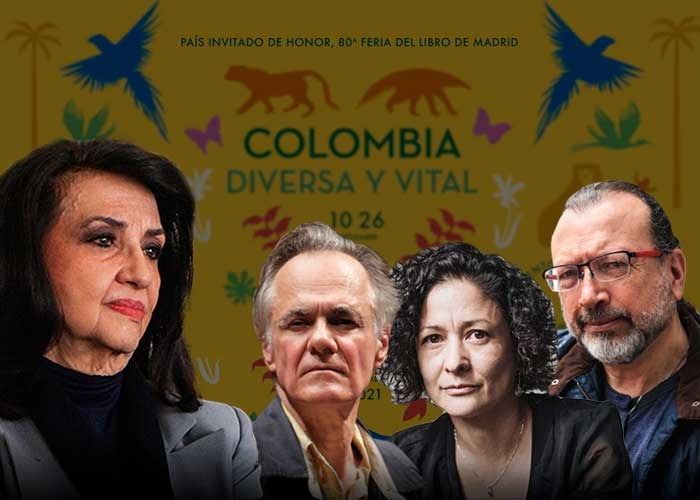 Reconocidos escritores vetados para representar a Colombia en España