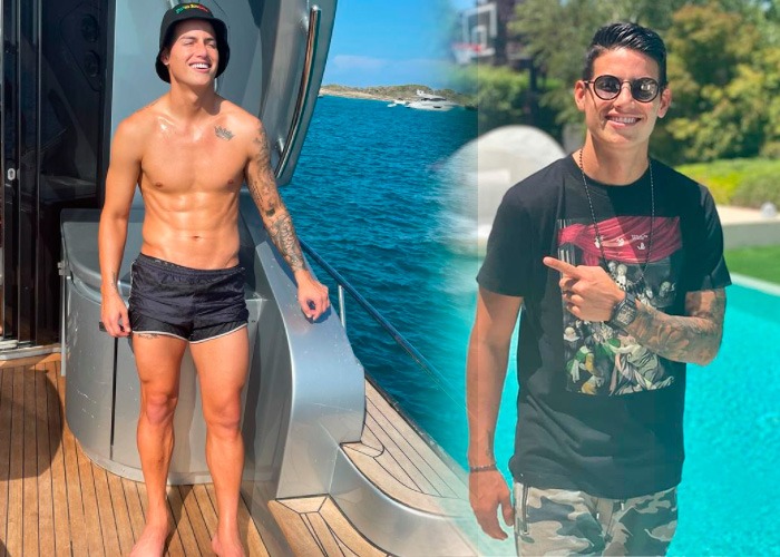 1.000 millones de pesos semanales: el camionado de plata que le van a pagar a James en Catar