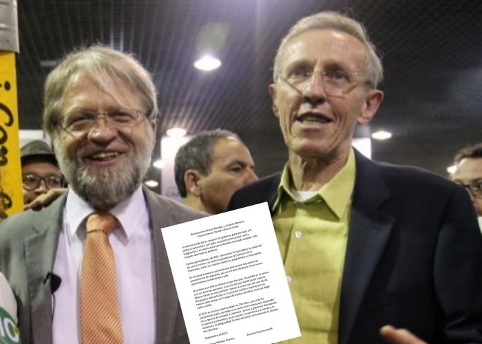 Mockus y Navarro se desmarcan completamente de Petro