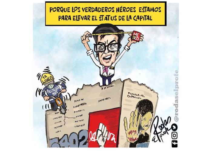 Caricatura: Los verdaderos héroes