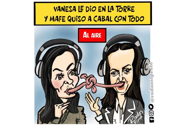 Caricatura: Diente a diente