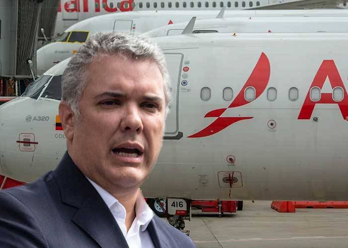 Avianca pensó en lo que Duque y Carrasquilla no