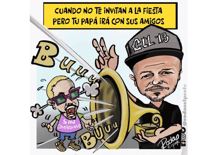 Caricatura: El niño de las pataletas