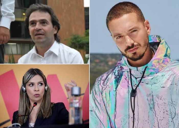 Vicky Dávila y Federico Gutiérrez salen en defensa de J Balvin