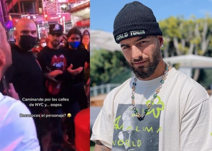 Manotear a un fan: la última grosería de Maluma