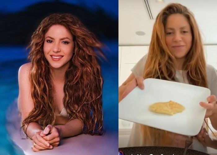 El fracaso de Shakira en la cocina