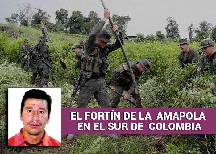 Un exguerrillero de las Farc, el duro de la heroína en Colombia