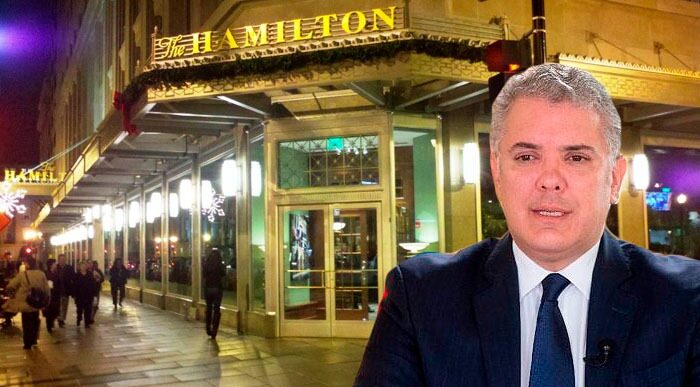  - Los meseros que Duque dejó aburridos en un restaurante en Washington