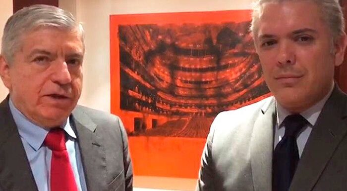  - El inesperado encuentro del Presidente Duque y su duro contradictor Cesar Gaviria