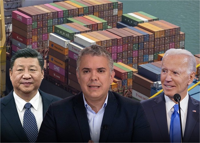 China empata a EE.UU como socio comercial de Colombia