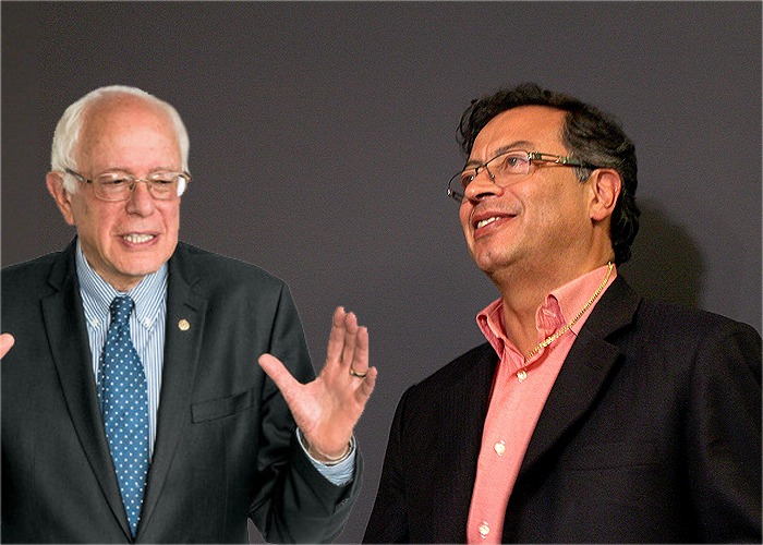 ¿De qué habló Petro con Bernie Sanders?