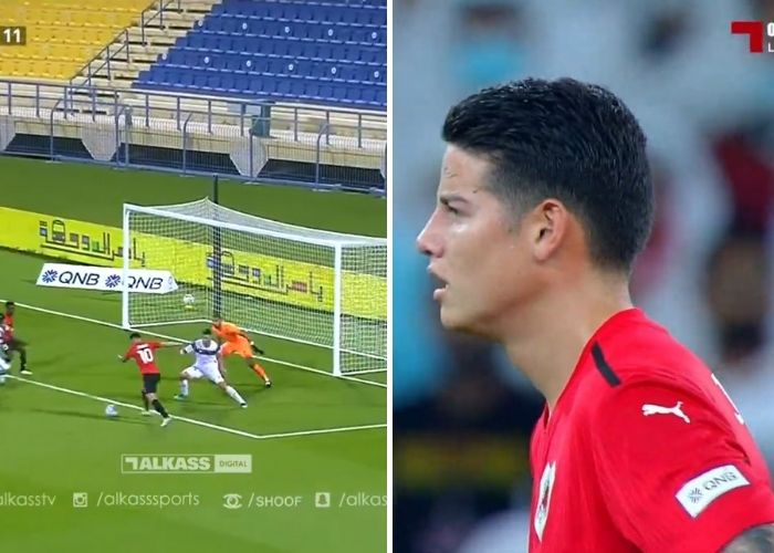 VIDEO: el golazo con el que James presiona a Rueda para estar en la selección