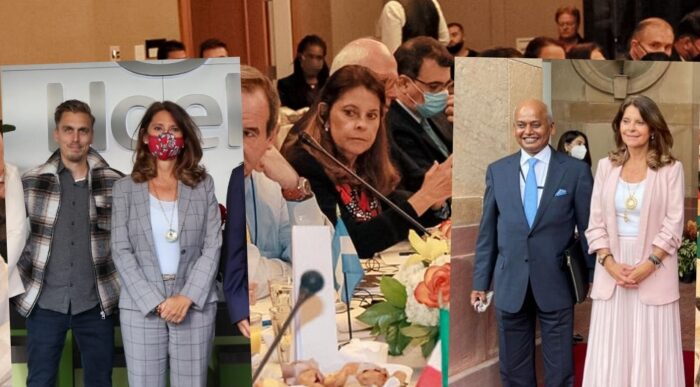  - La maratónica agenda de la canciller Martha Lucia Ramírez